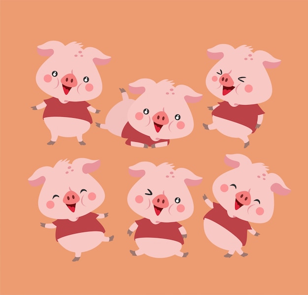 cute piggy pack