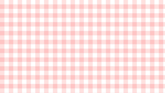 Cute pink checkers gingham plaid checkerboard wallpaper illustration perfect for wallpaper backdrop postcard background