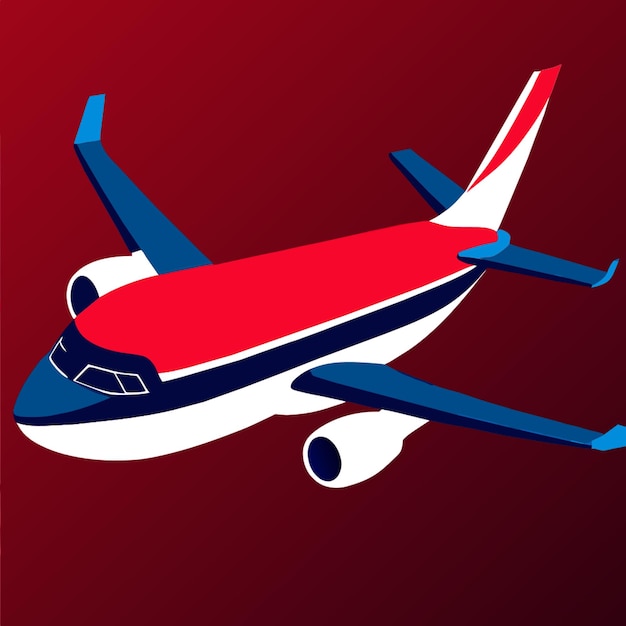 cute plane like in cars movie from above dont use background color on plane texture vector