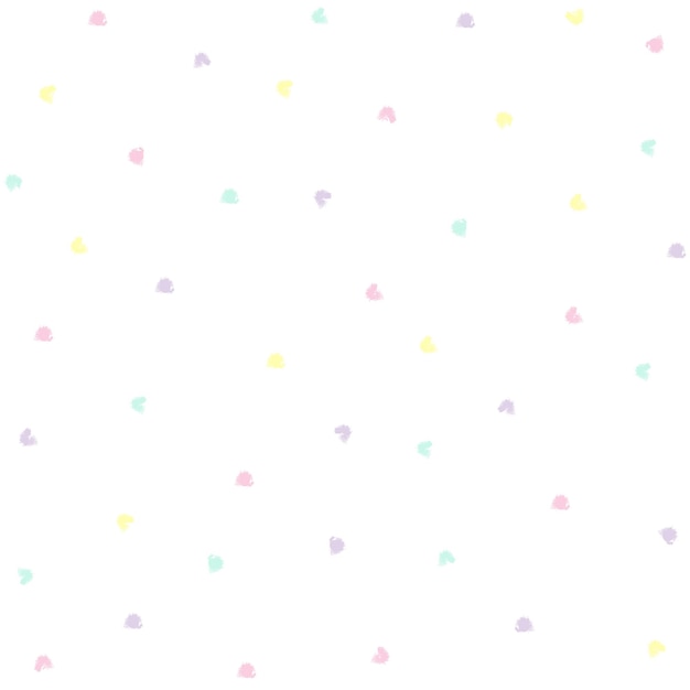 cute print for colorful polka dots invitation background