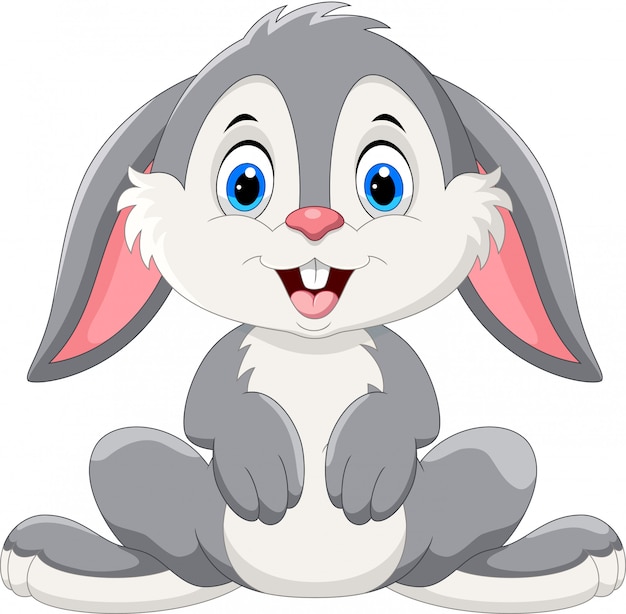 Cute rabbit cartoon