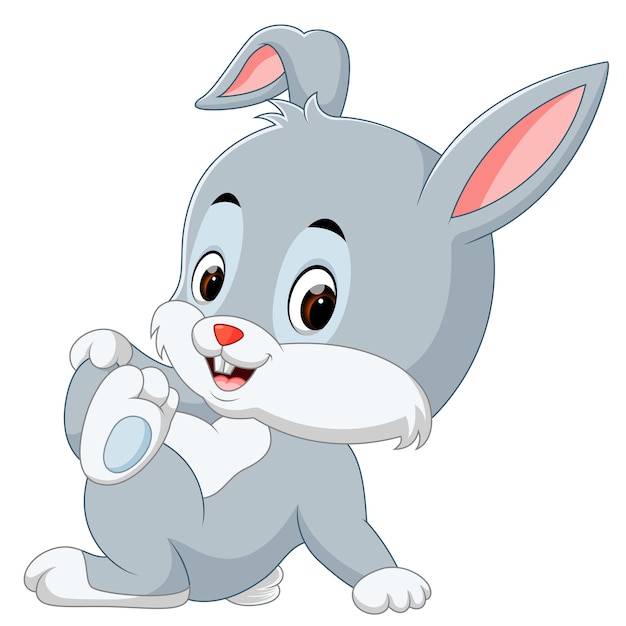 cute rabbit cartoon