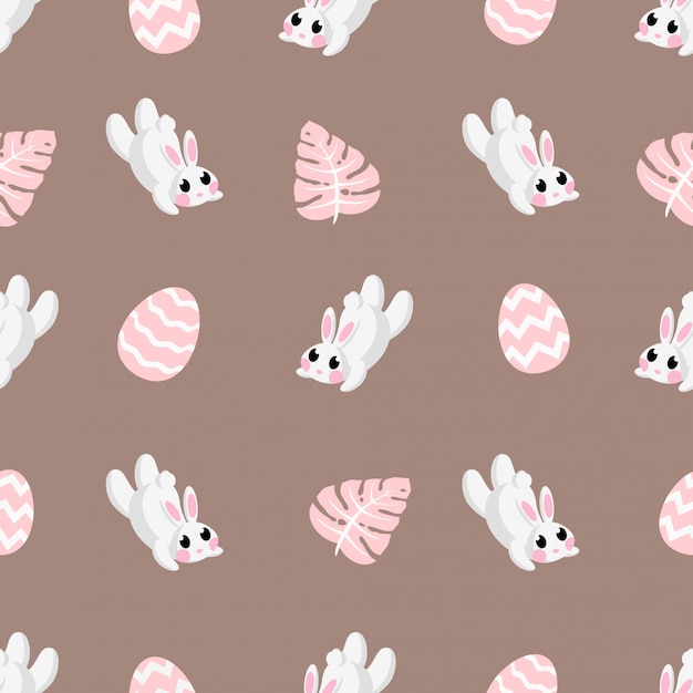 CUTE RABBIT SEAMLES PATTERN