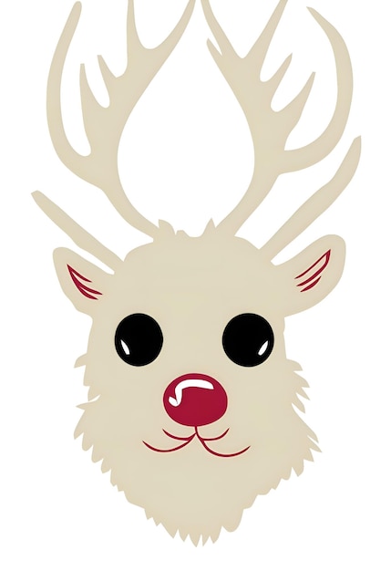 Cute Red Nose Reindeer