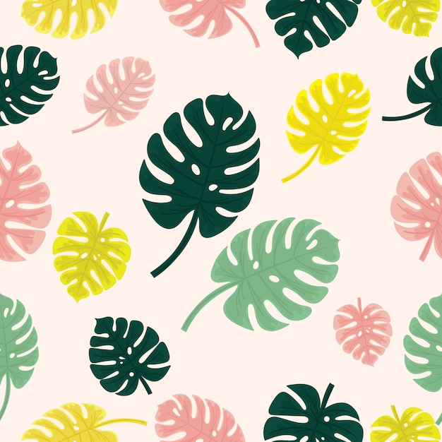 Cute seamless floral pattern