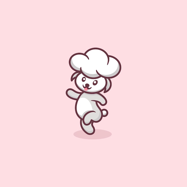 Cute sheep concept logo design