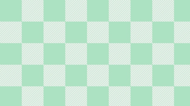 Cute small pastel green tartan checkers gingham plaid checkerboard background illustration perfect for banner wallpaper backdrop postcard background