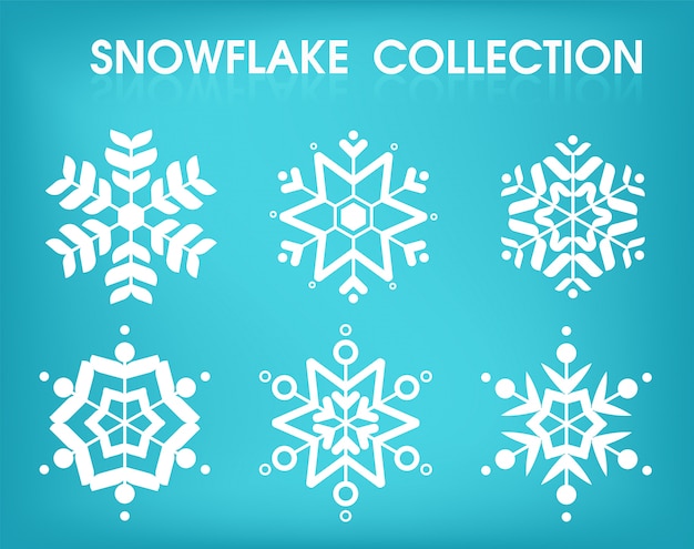 Cute Snowflake Collection Set