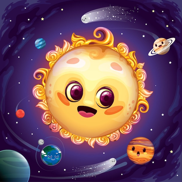 Cute Solar System