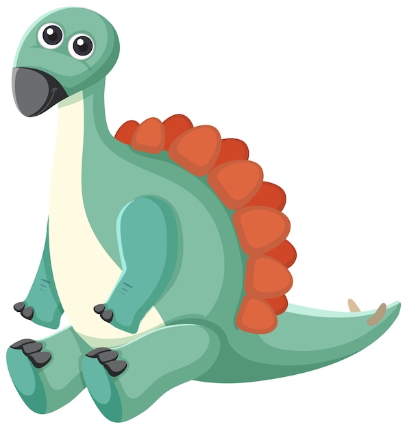 Cute Spinosaurus Dinosaur Cartoon