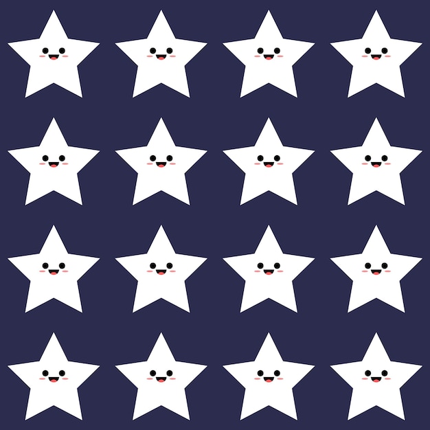 Cute star pattern