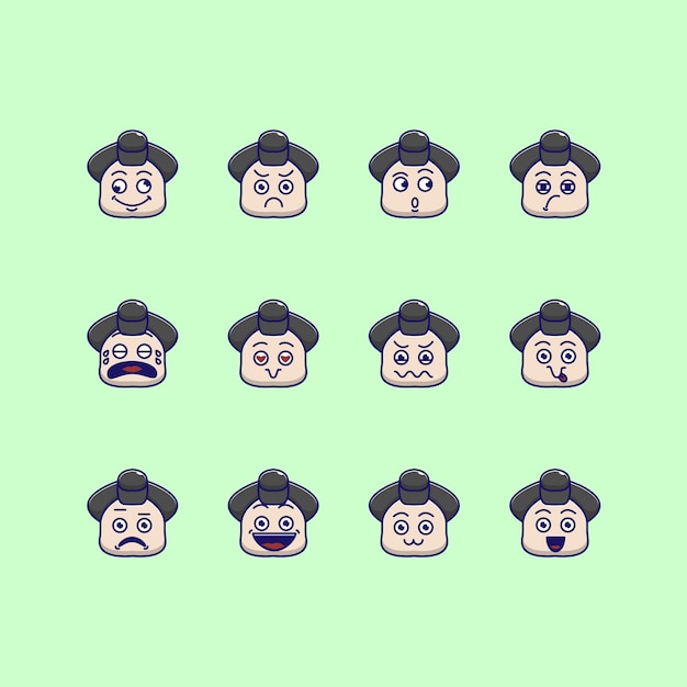 Cute sumo emoticon