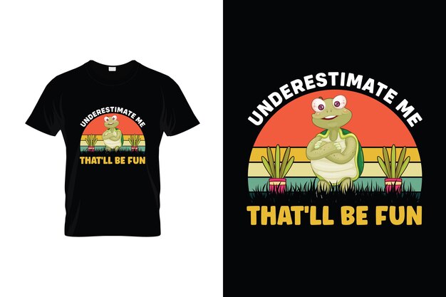 Cute turtle cartoon smiling Turtle Tshirt design or turtle poster design or turtle illustration