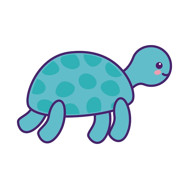 Cute turtle cartoon