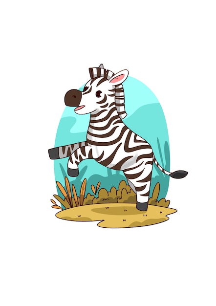 Cute_Zebra_Illustration