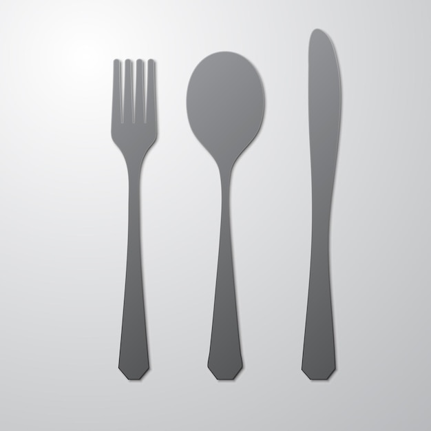 Cutlery gray