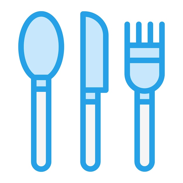 Cutlery Vector Icon Design Illustration