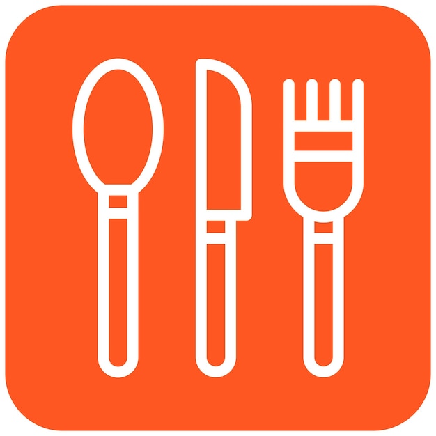 Cutlery Vector Icon Design Illustration