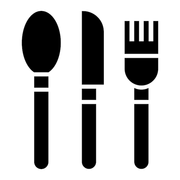 Cutlery Vector Icon Design Illustration