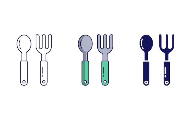 Cutlery vector icon