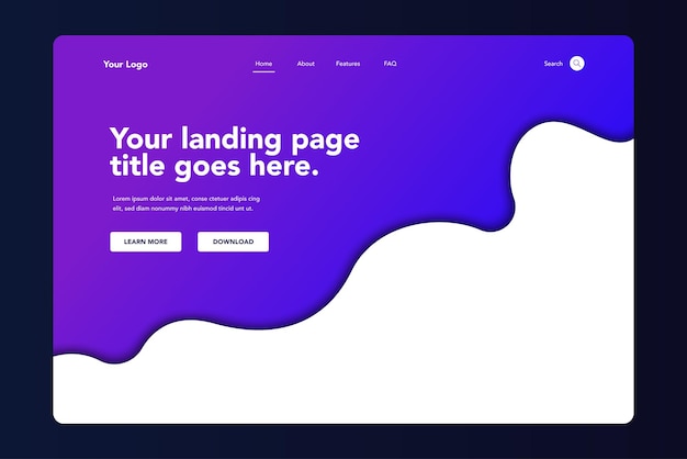 Cutout Landing Page 2