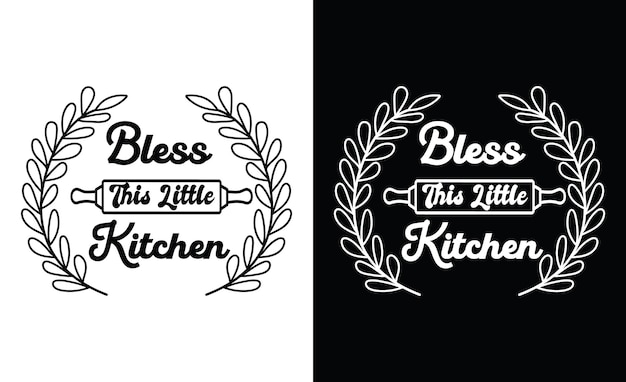 Cutting Board Apron and Towel Kitchen Saying Quotes Design