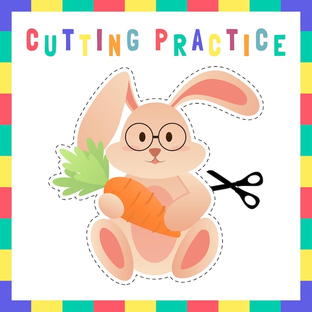 Cutting practice for kids