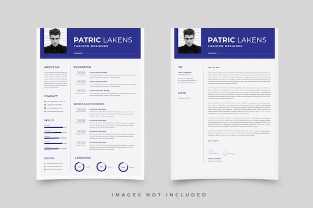 A cv for a company called patriot.