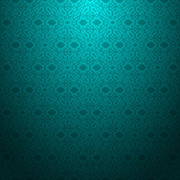 Cyan geometric pattern