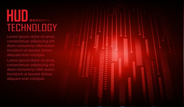 cyber circuit future technology concept background