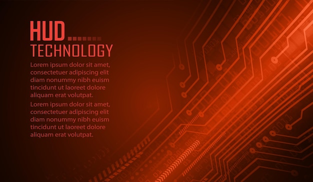 cyber circuit future technology concept background