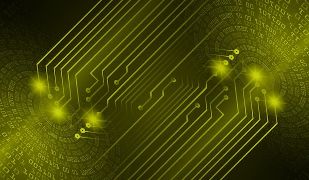 cyber circuit future technology concept background