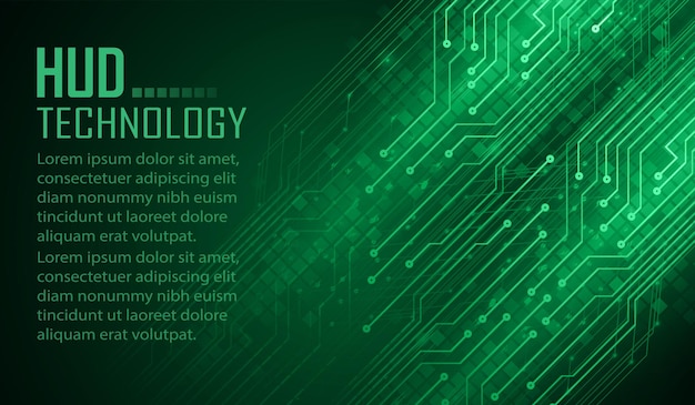 cyber circuit future technology concept background