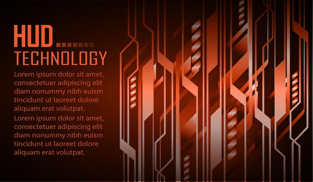 cyber circuit future technology concept background