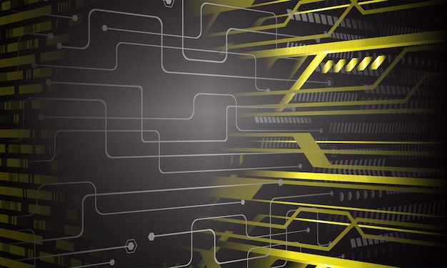 cyber circuit future technology concept background