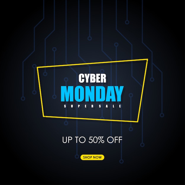 cyber monday background