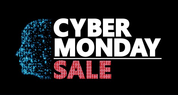 Vector cyber monday discount coupon design. 