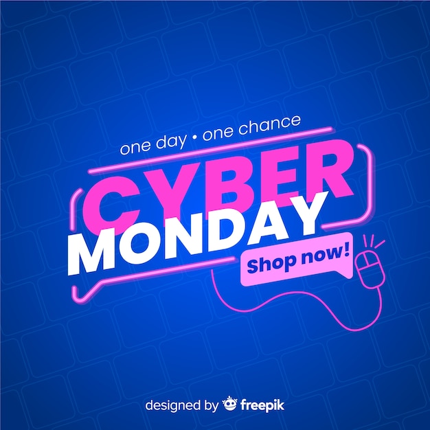 Cyber monday sale banner