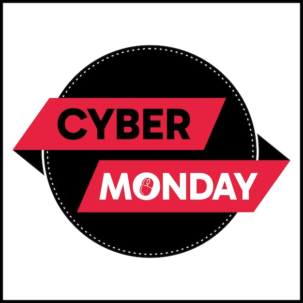 Cyber monday sale vector image design