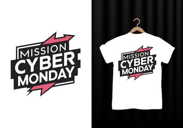 Cyber Monday t shirt design