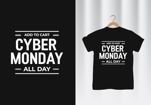 Cyber Monday t shirt design