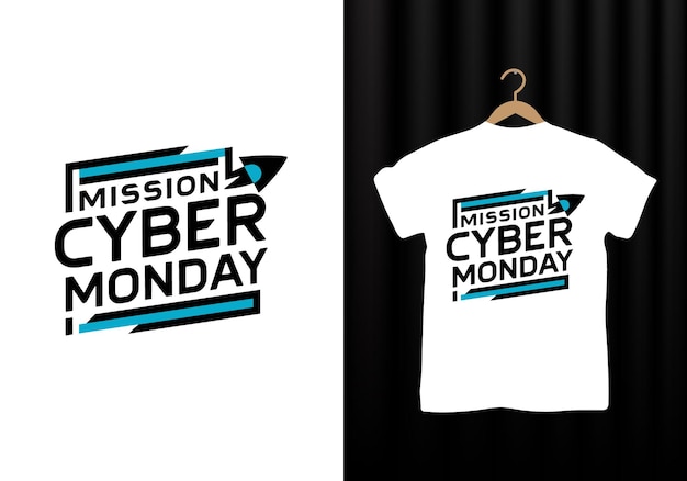 Cyber Monday t shirt design