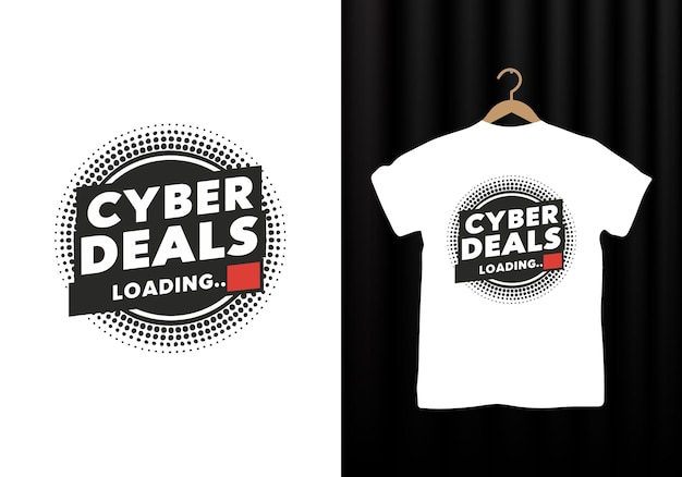 Cyber Monday t shirt design