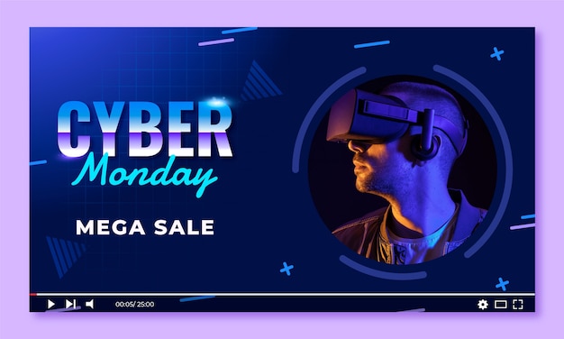 Cyber monday youtube thumbnail