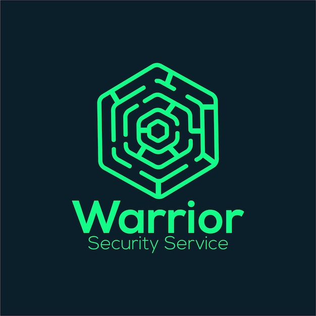 Cyber Security Technology logo design