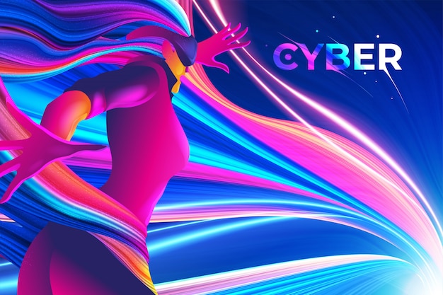 Cyber theme design