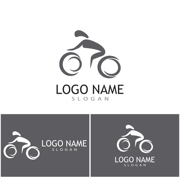 Cycling Logo Template vector symbol nature