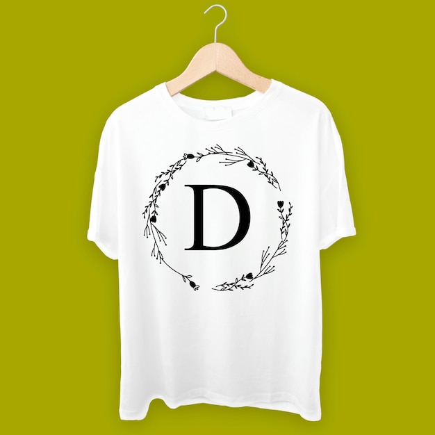 Vector d best white t shirt design