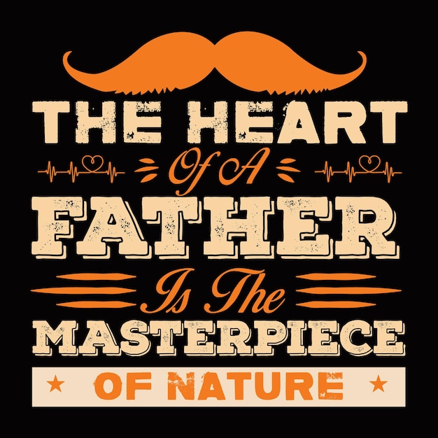 Dad t-shirt design vector template