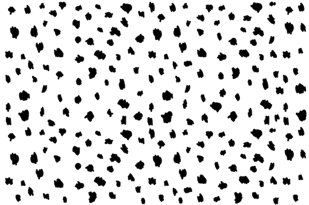 Dalmatient Pattern Eps File Minimalist Dot